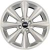 Mini R121 Conical Spoke Silver Wheel Img 1