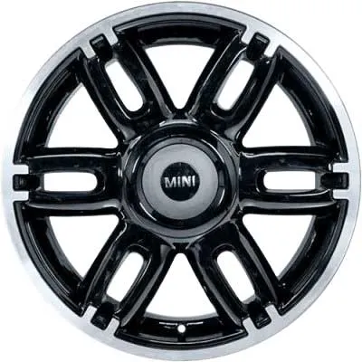 Mini R128 Twin Spoke Black Alloy Wheel Product Image #1