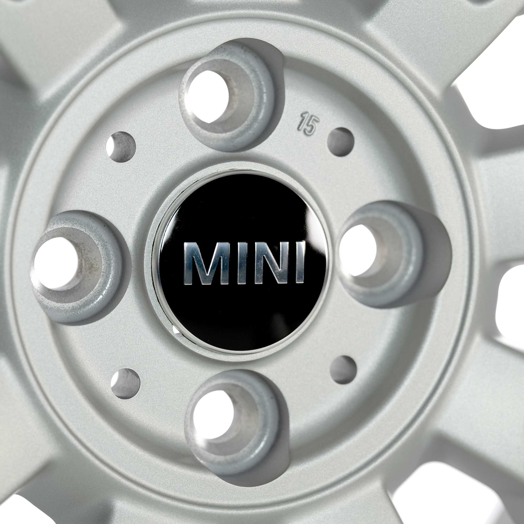 Mini R130 Twin Blade Spoke Silver Alloy Wheel Product Image #4