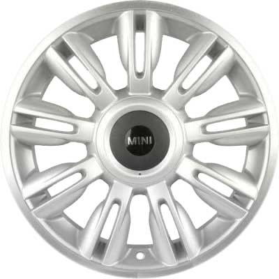 Mini R130 Twin Blade Spoke Silver Alloy Wheel Product Image #1