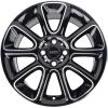 Mini R132 Sandblast Turned Black with Bright Turned Wheel Img 1