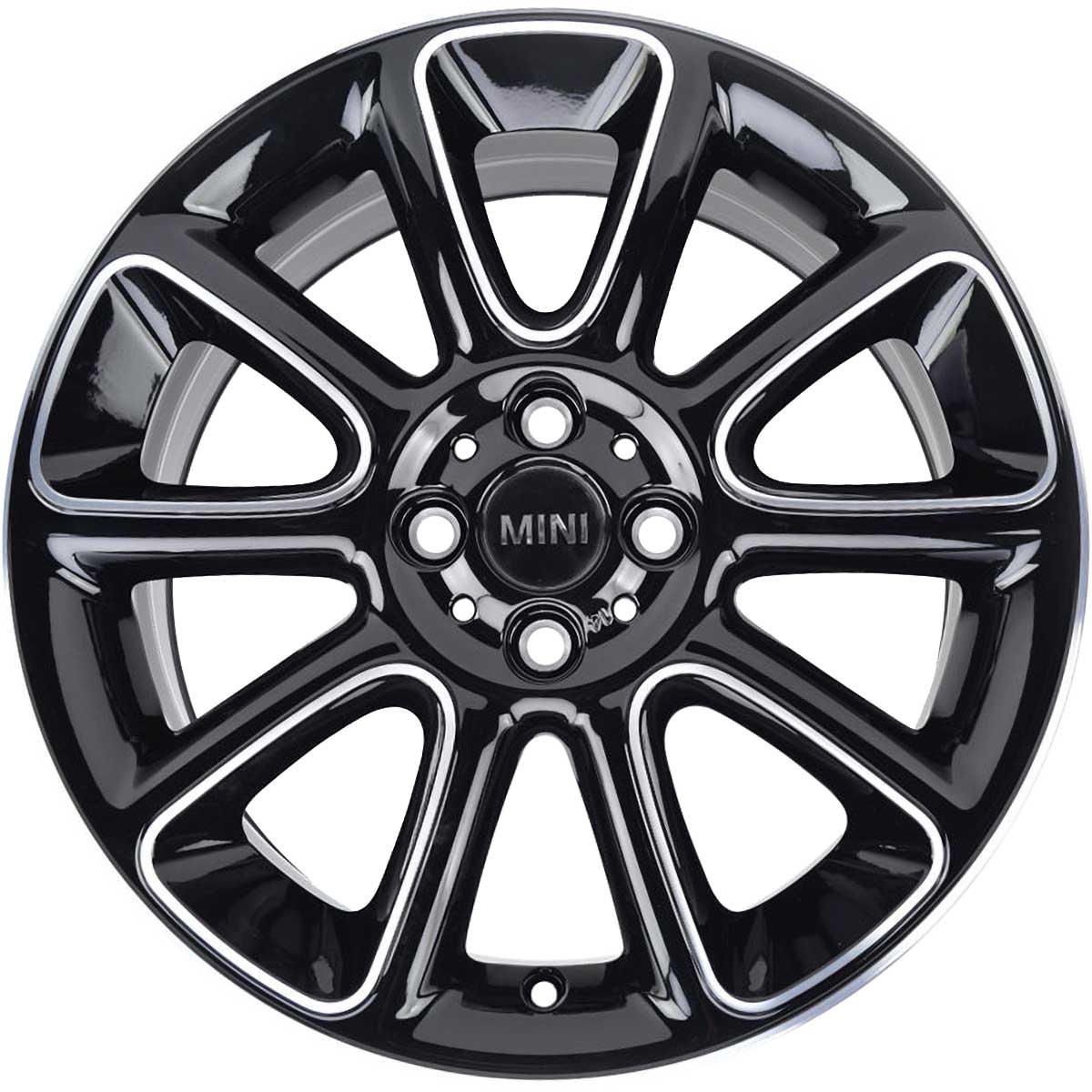 Mini R132 Sandblast Turned Black with Bright Turned Alloy Wheel Product Image #1
