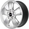 Mini 492 Heli Spoke Silver Wheel Img 2