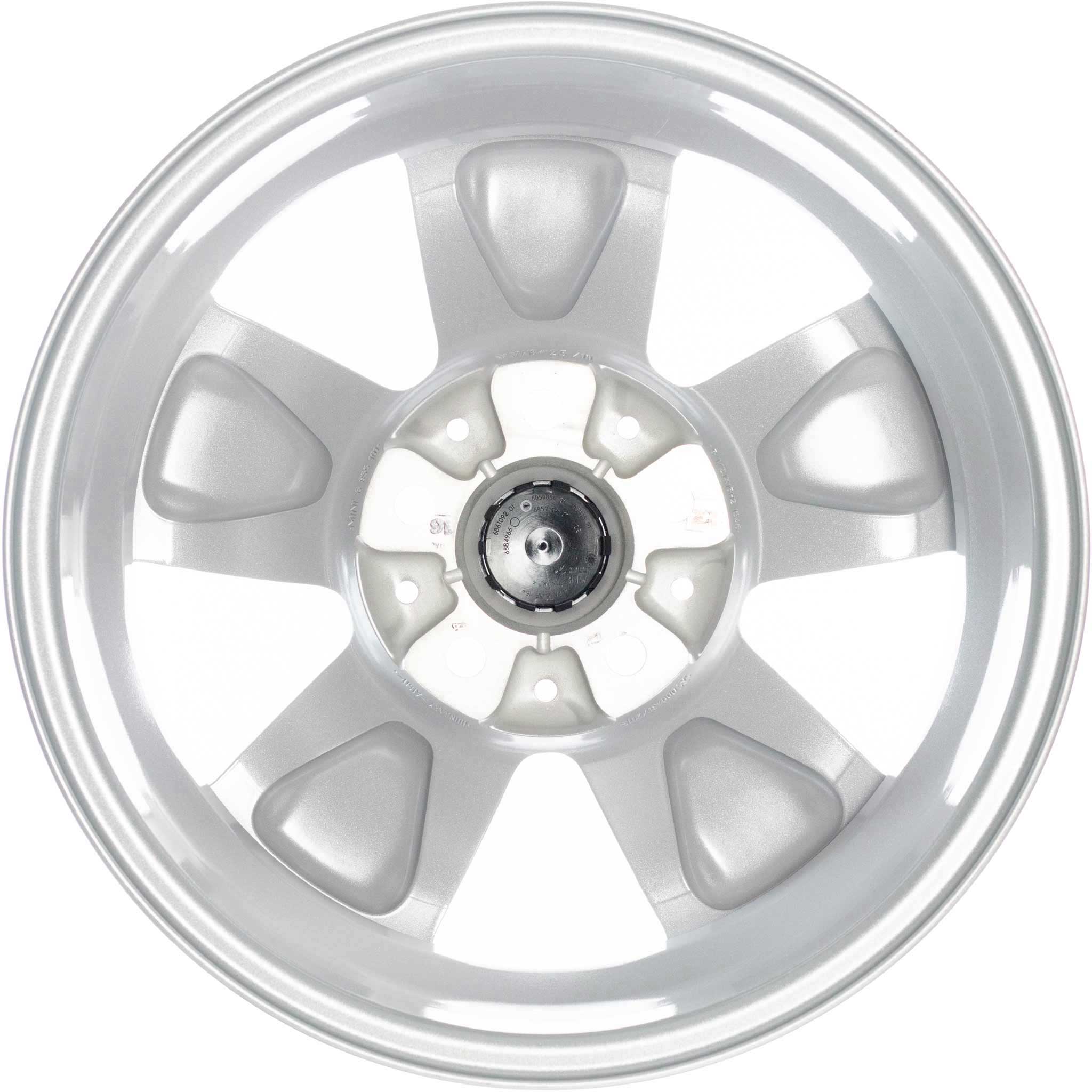 Mini 492 Heli Spoke Silver Alloy Wheel Product Image #3