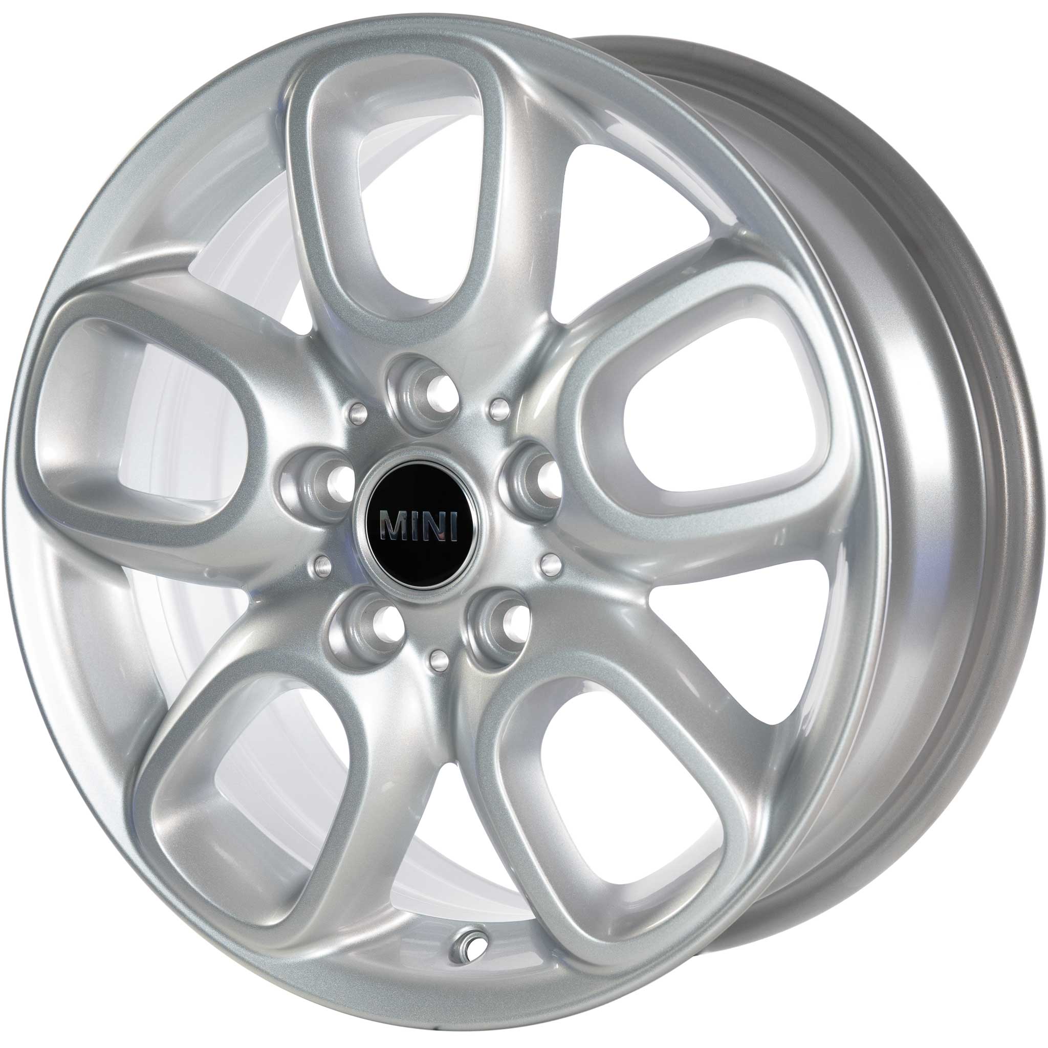 Mini 494 Loop Spoke Silver Alloy Wheel Product Image #2