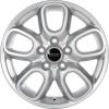 Mini 494 Loop Spoke Silver Wheel Img 1