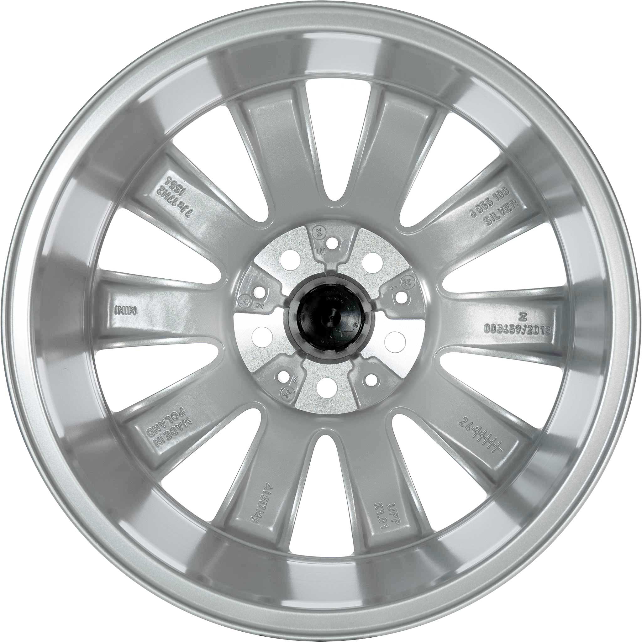 Mini 499 Cosmos Spoke Silver Alloy Wheel Product Image #3