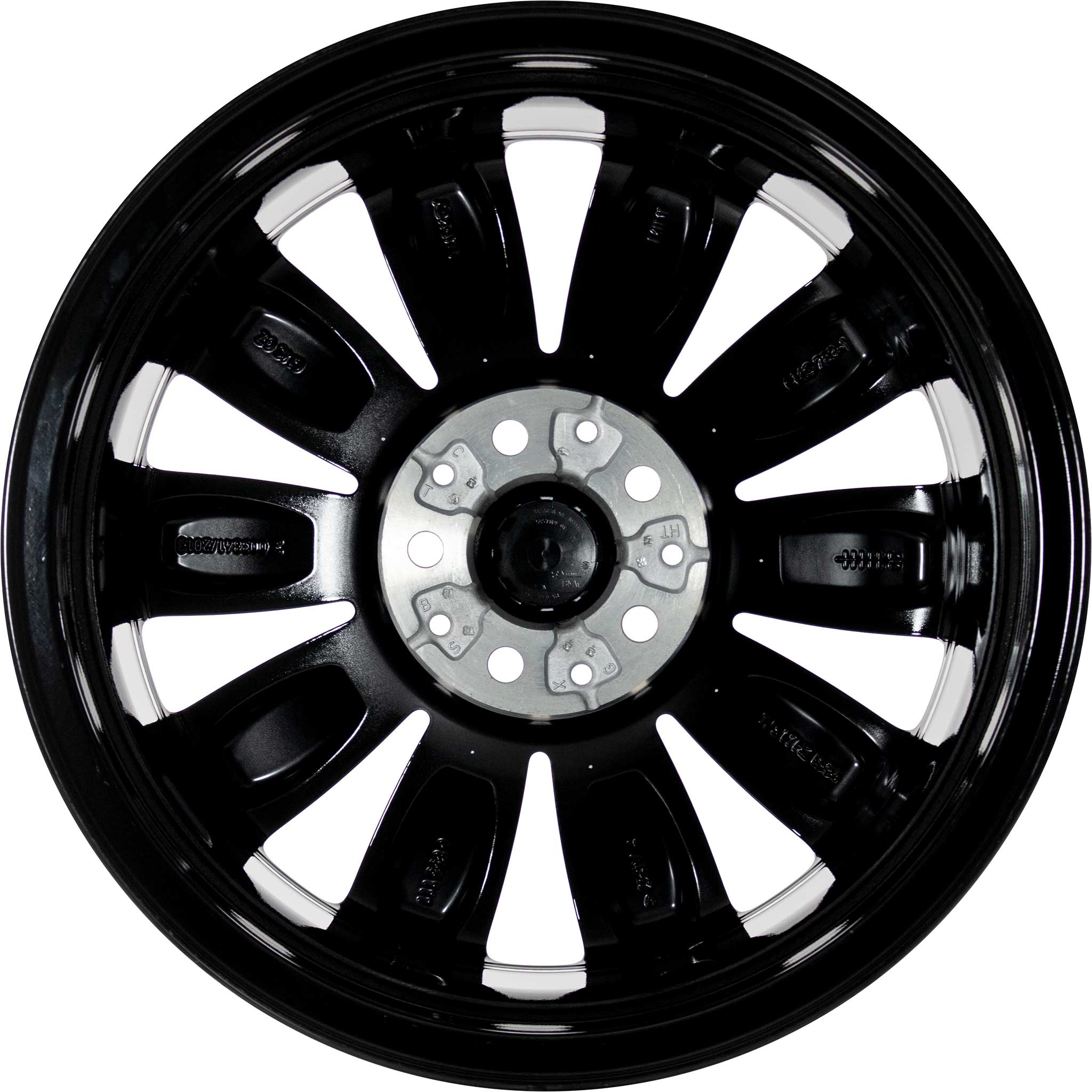 Mini 502 Roulette Spoke Polished Black Alloy Wheel Product Image #3