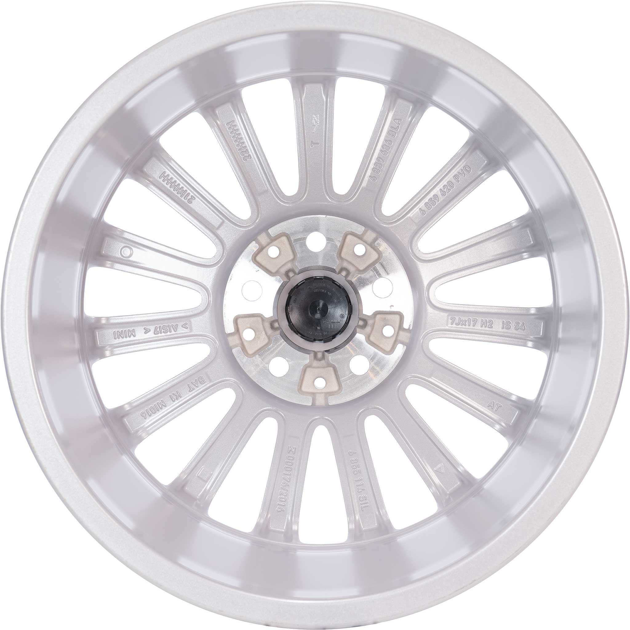 Mini 505 Multi Spoke Silver Alloy Wheel Product Image #3