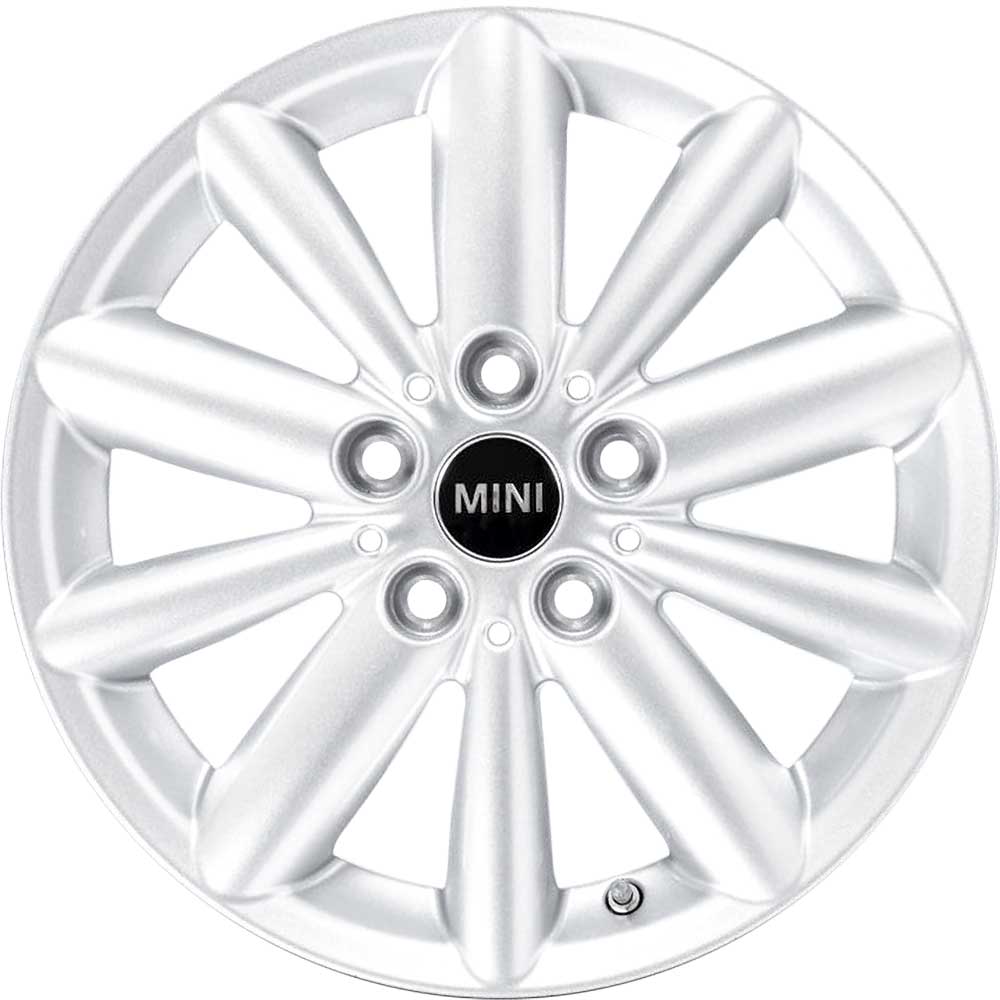 Mini 508 Radial Spoke Silver Alloy Wheel Product Image #1