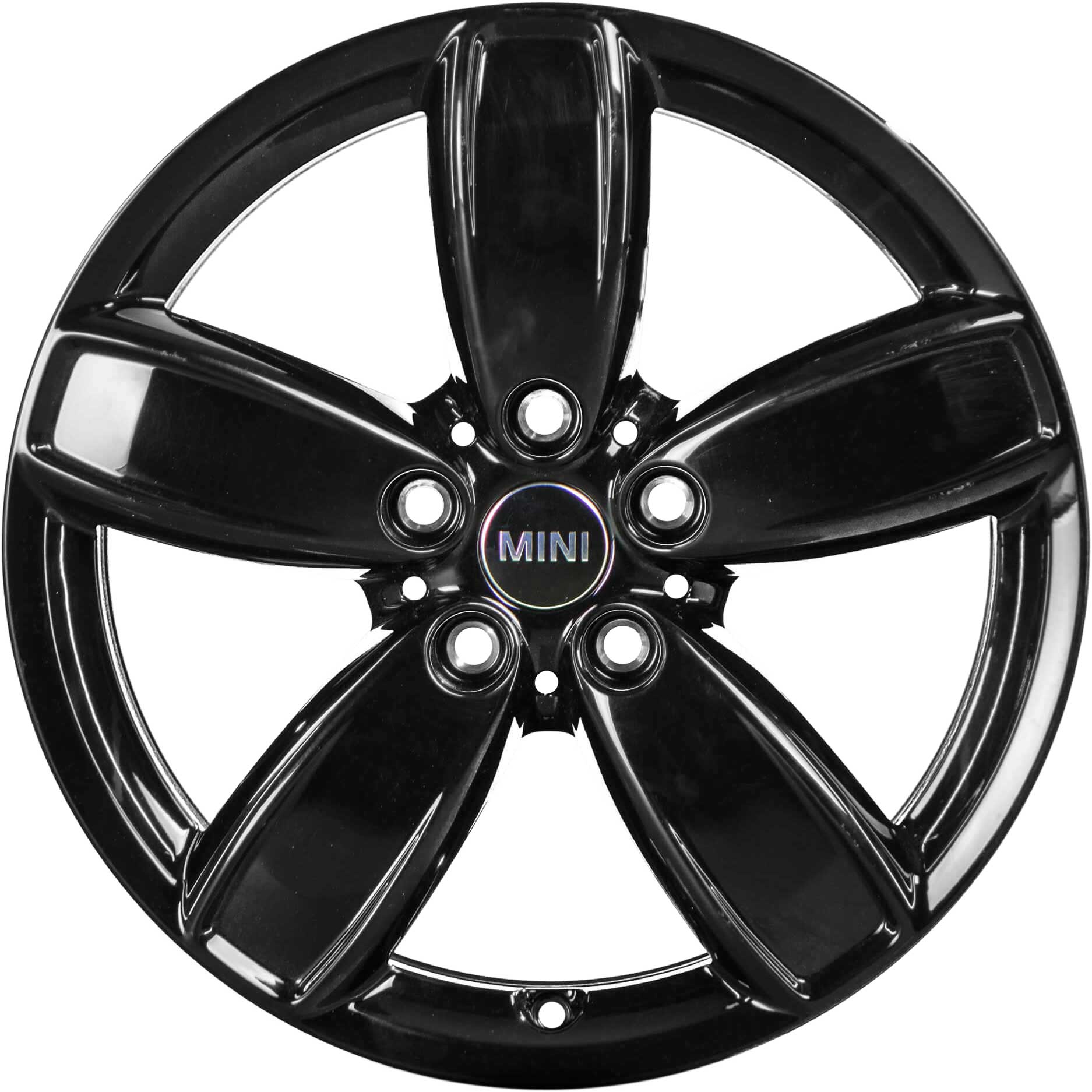 Mini 531 Channel Spoke Black Alloy Wheel Product Image #1