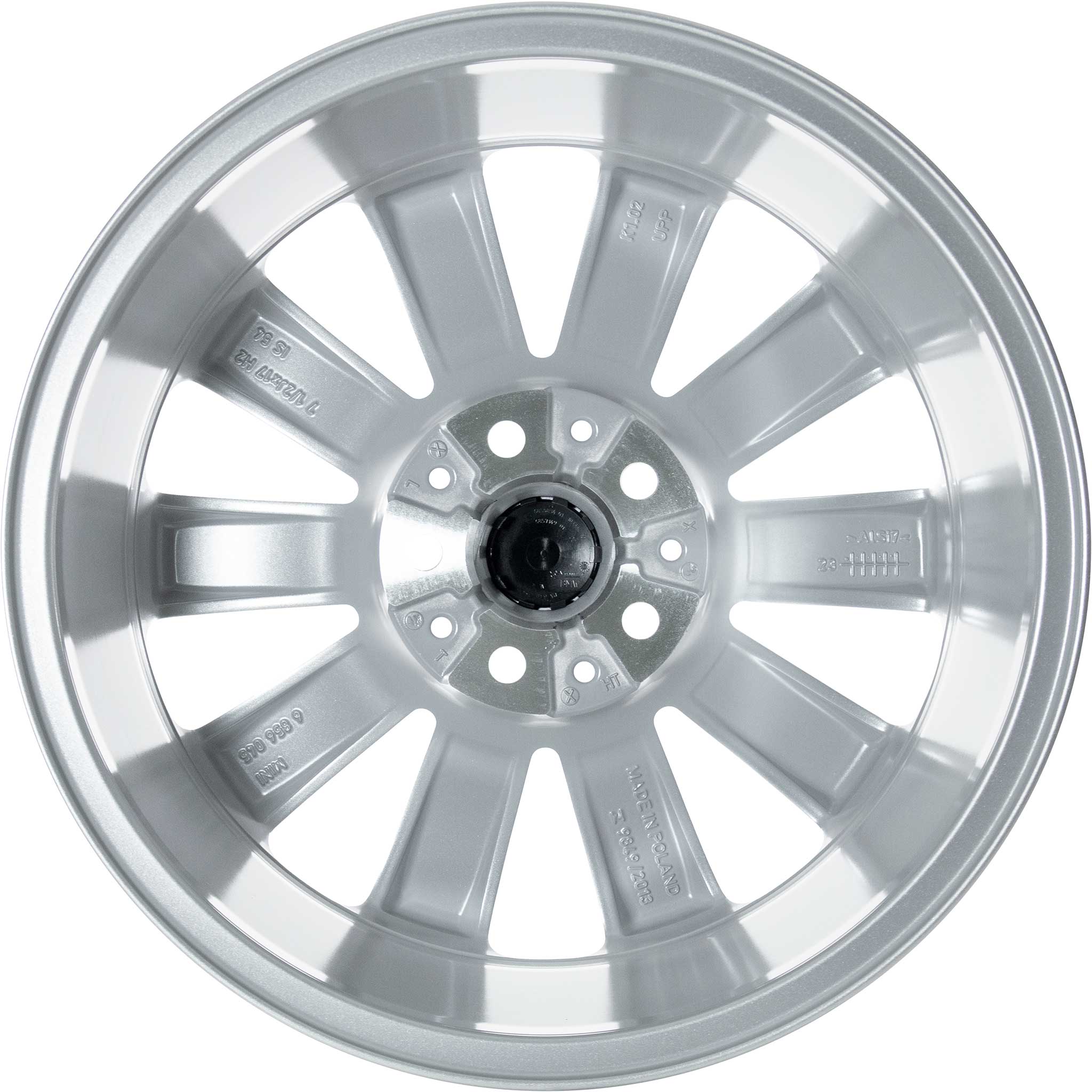 Mini 518 Vent Spoke Silver Alloy Wheel Product Image #3