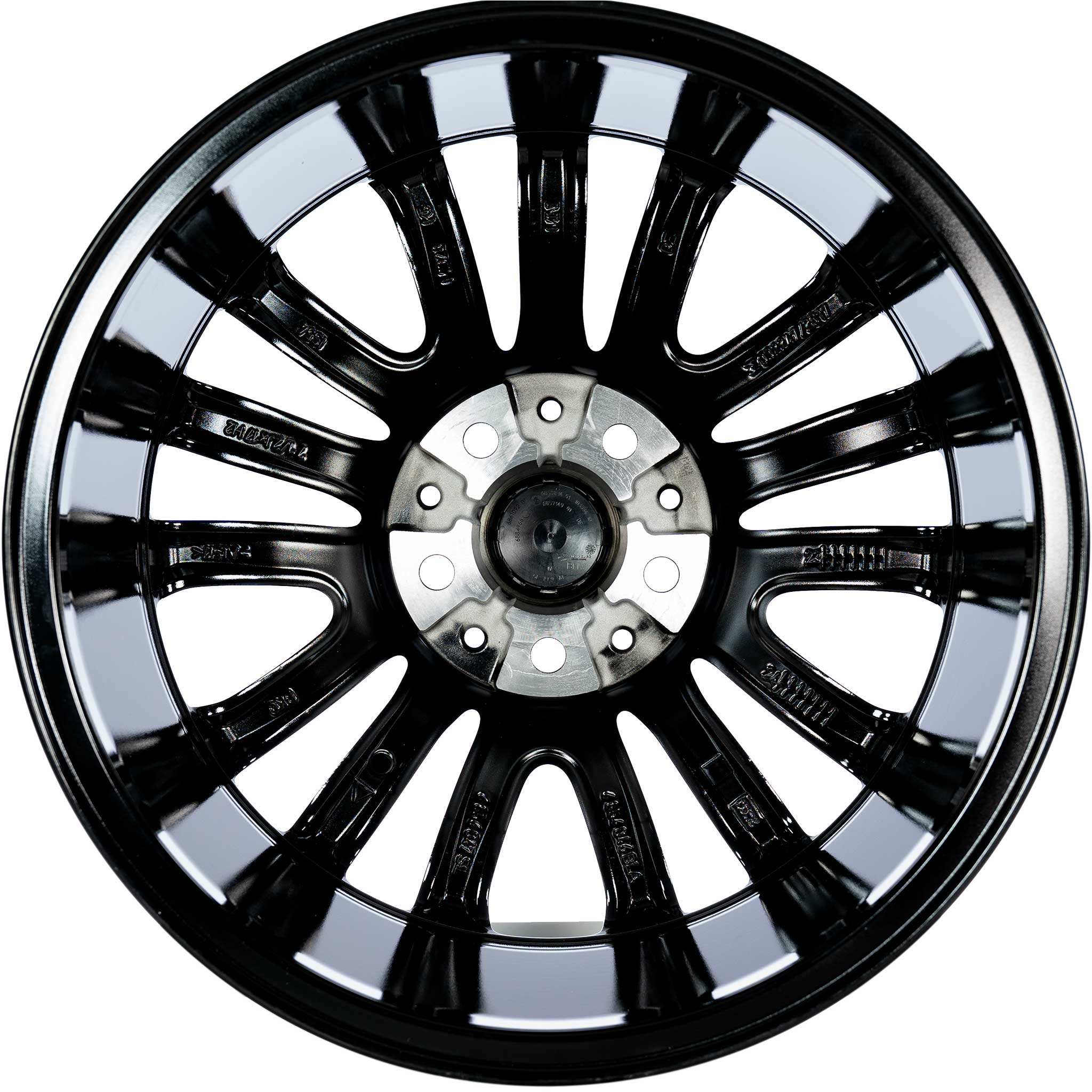 Mini 519 Net Spoke Jet Black Alloy Wheel Product Image #3