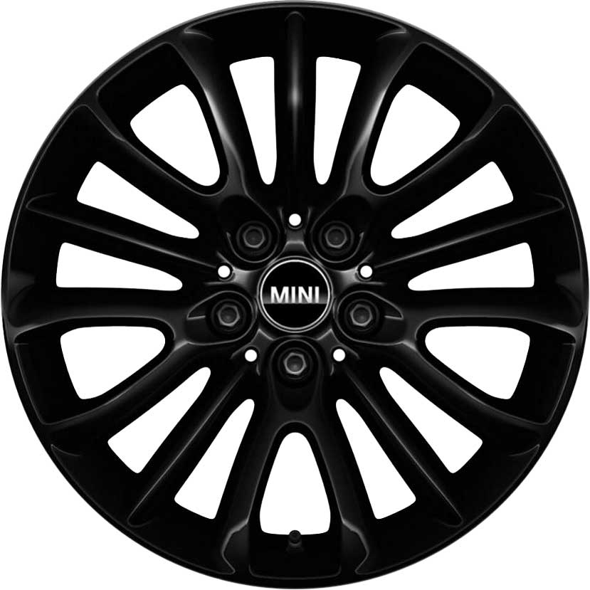 Mini 519 Net Spoke Jet Black Alloy Wheel Product Image #1