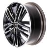 Mini 526 Radial Spoke Black with Bright Turned Wheel Img 2