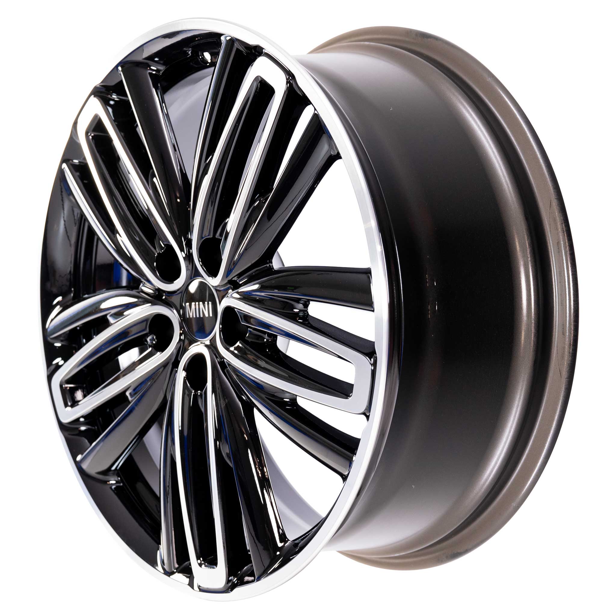 Mini 526 Radial Spoke Black with Bright Turned Alloy Wheel Product Image #2