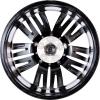 Mini 526 Radial Spoke Black with Bright Turned Wheel Img 3