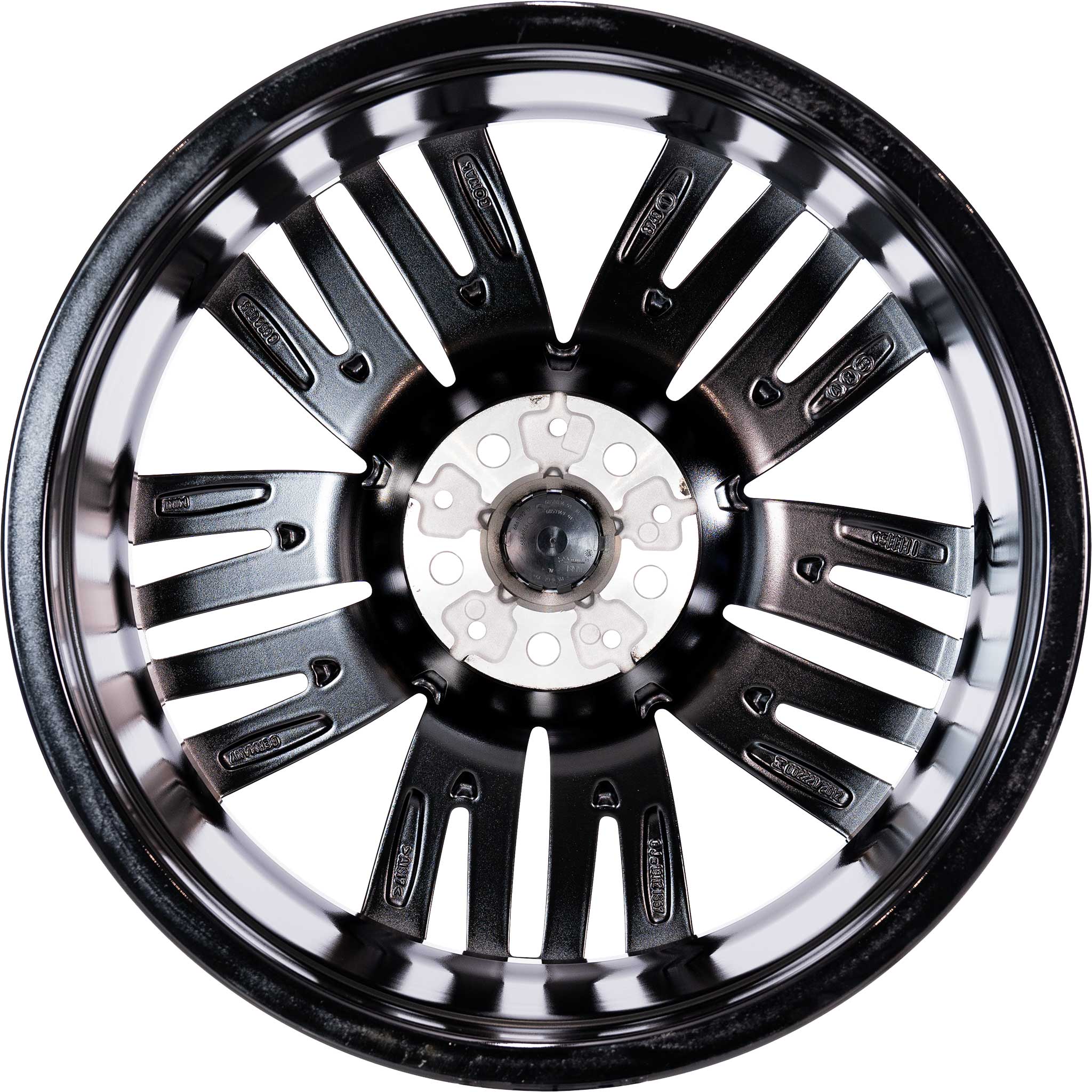 Mini 526 Radial Spoke Black with Bright Turned Alloy Wheel Product Image #3