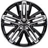Mini 526 Radial Spoke Black with Bright Turned Wheel Img 1