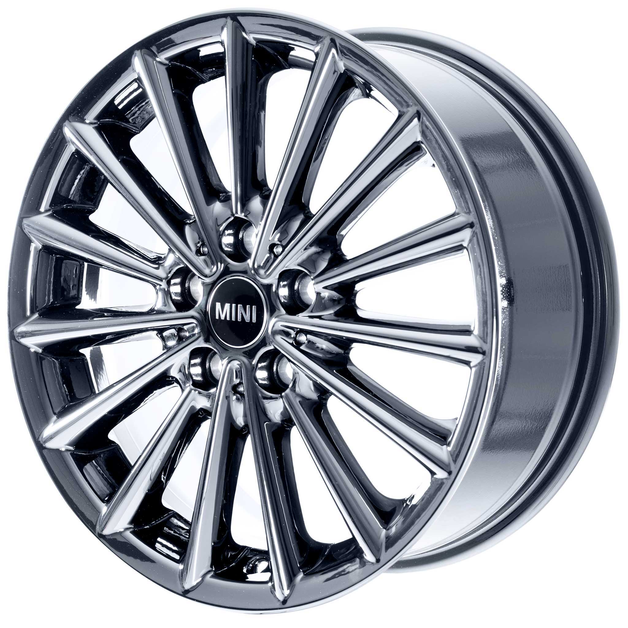 Mini 505 Multi Spoke Liquid Black Alloy Wheel Product Image #2