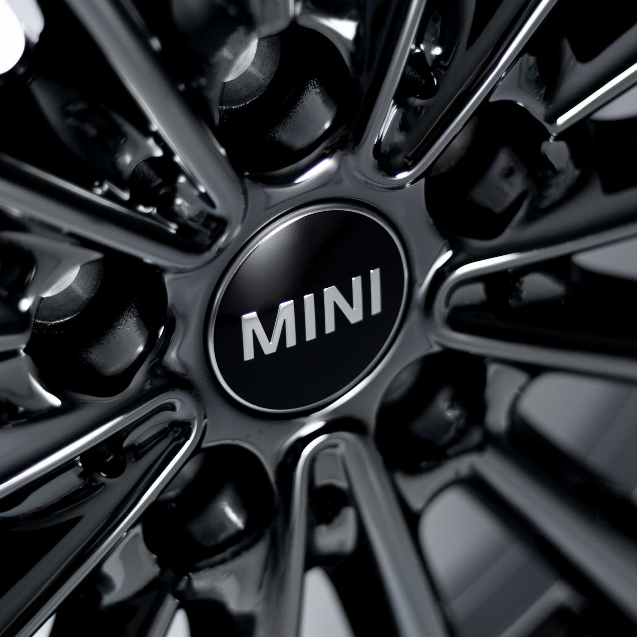 Mini 505 Multi Spoke Liquid Black Alloy Wheel Product Image #4