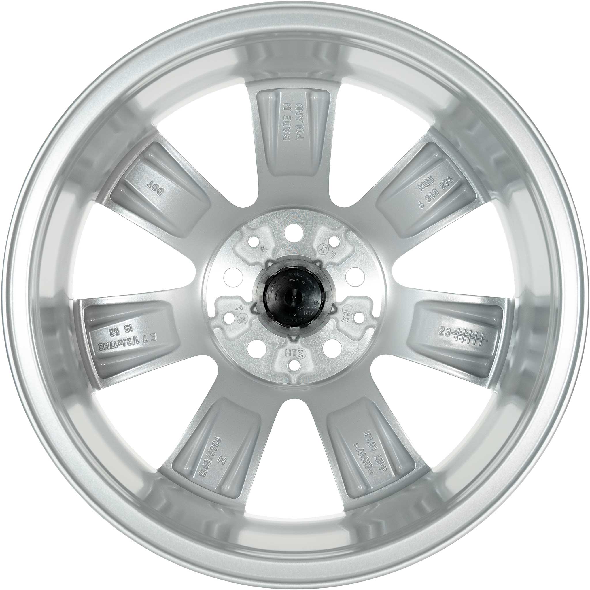 Mini 530 Imprint Spoke Silver Alloy Wheel Product Image #3
