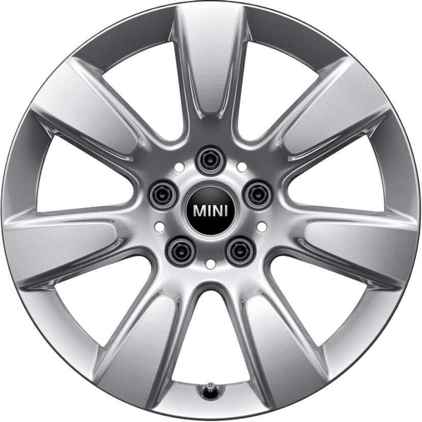 Mini 530 Imprint Spoke Silver Alloy Wheel Product Image #1