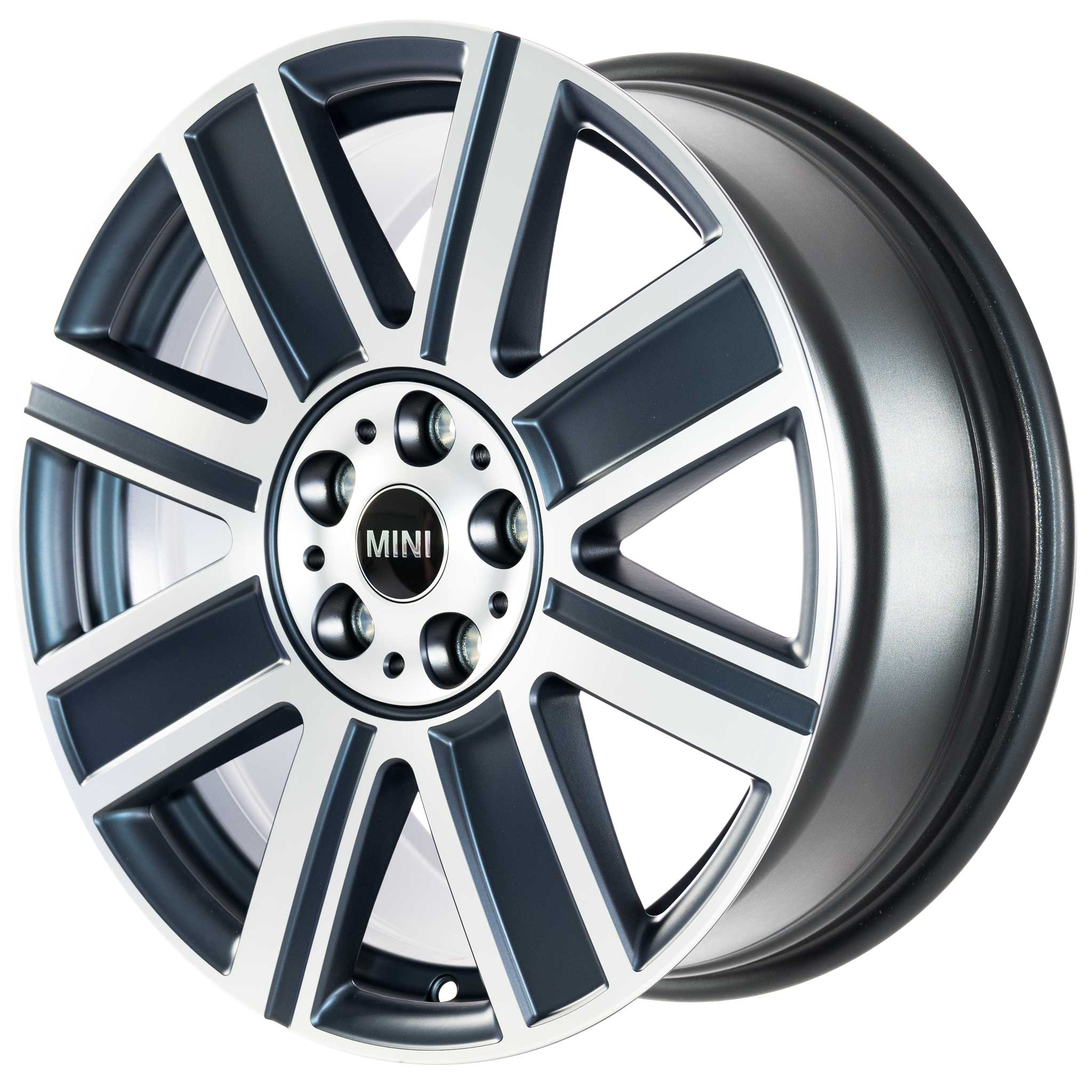 Mini 820 Yours British Spoke Enigmatic Black Alloy Wheel Product Image #2