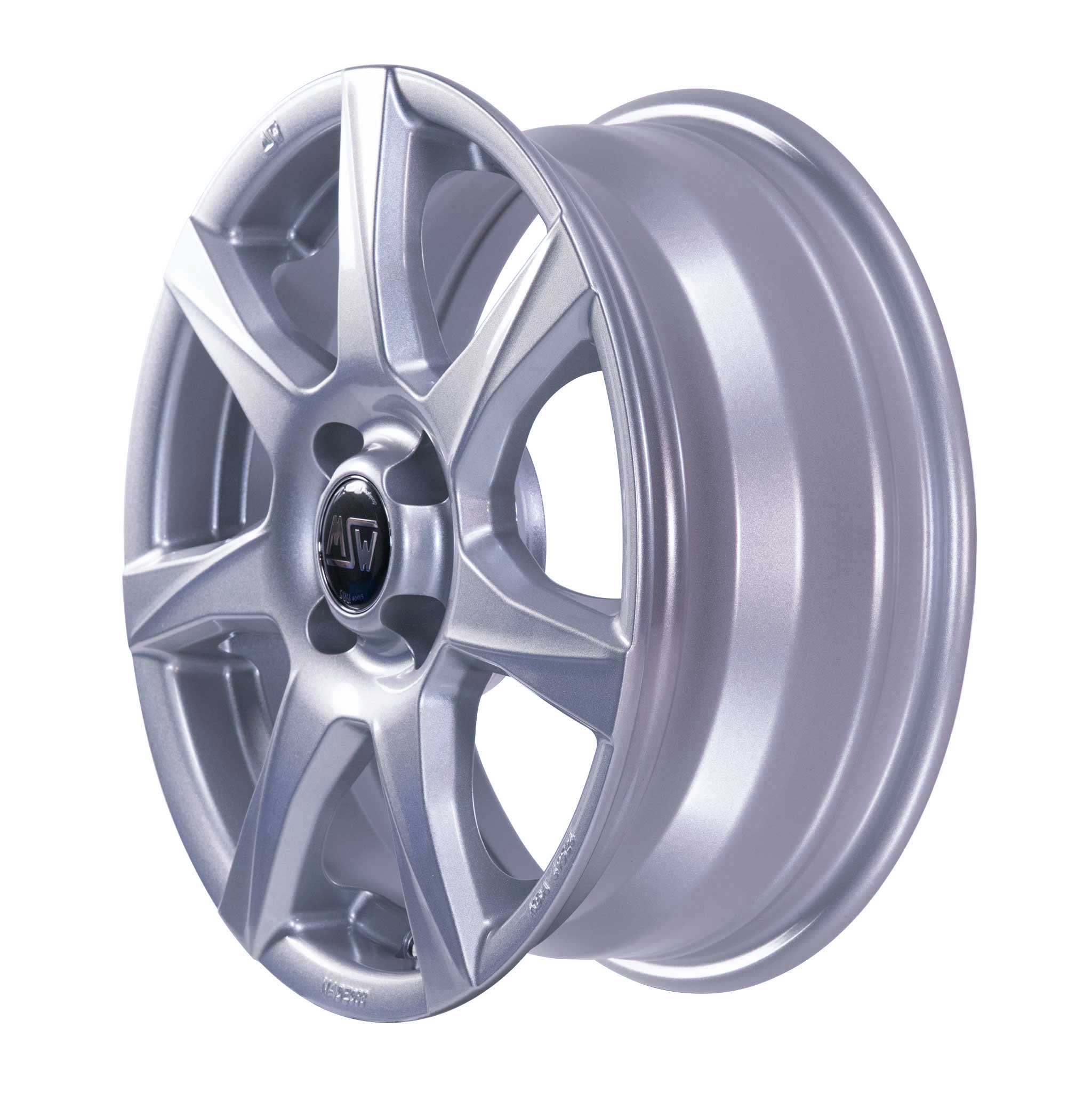 MSW 77 Full Silver Alloy Wheel Product Image #2