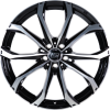 MSW 48 Gloss Black Full Polished Wheel Img 1