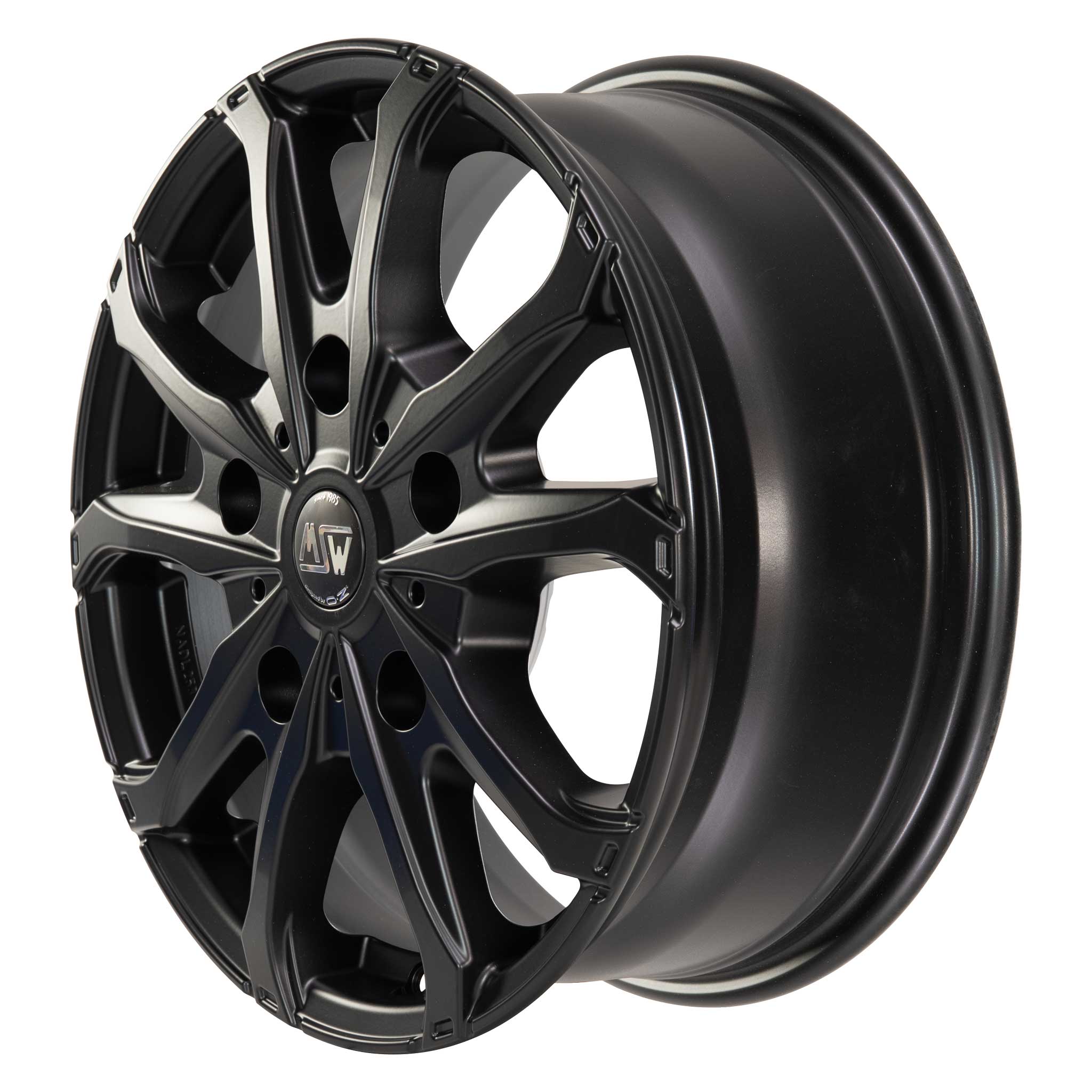 MSW 48 Van Matt Black Alloy Wheel Product Image #3