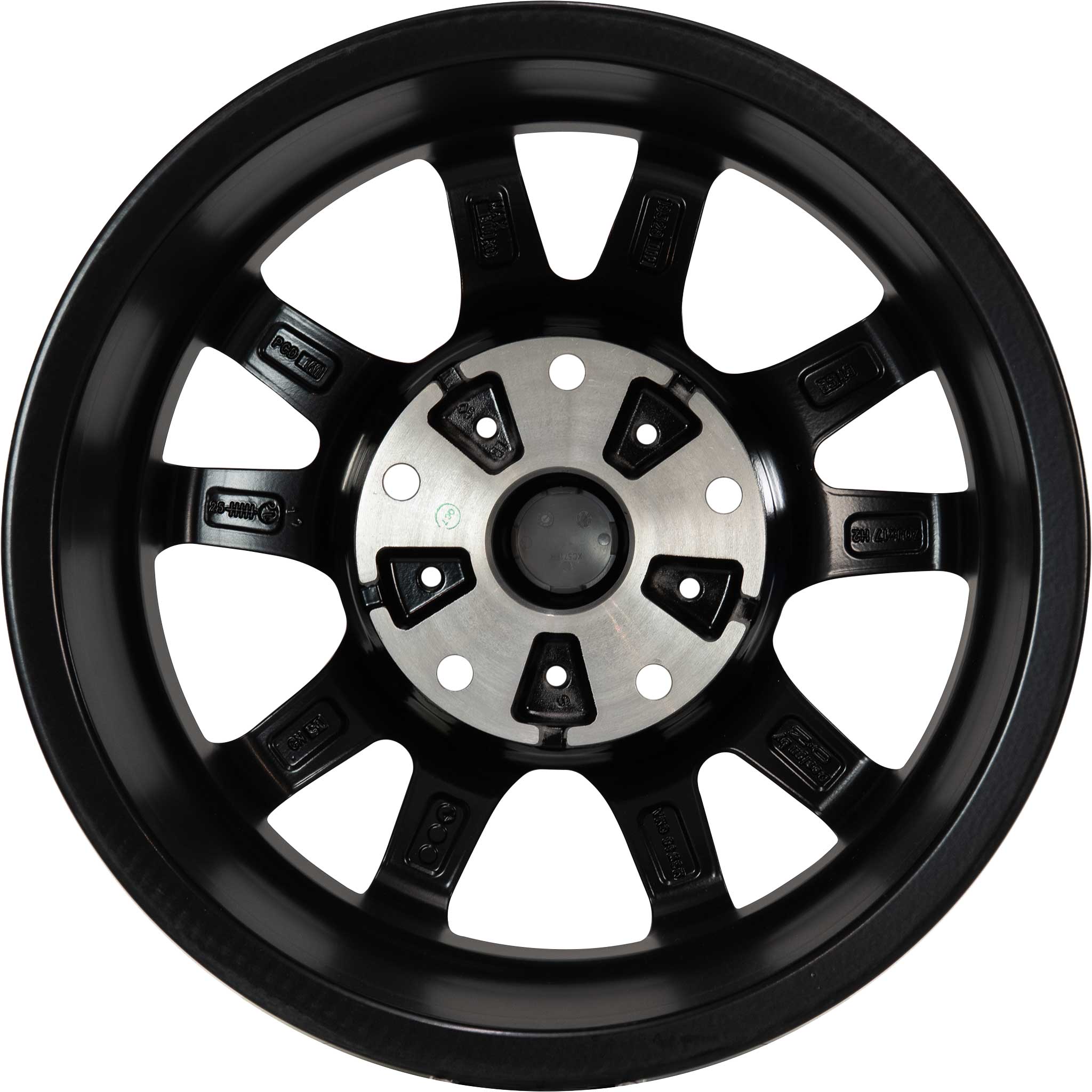 MSW 48 Van Matt Black Alloy Wheel Product Image #4