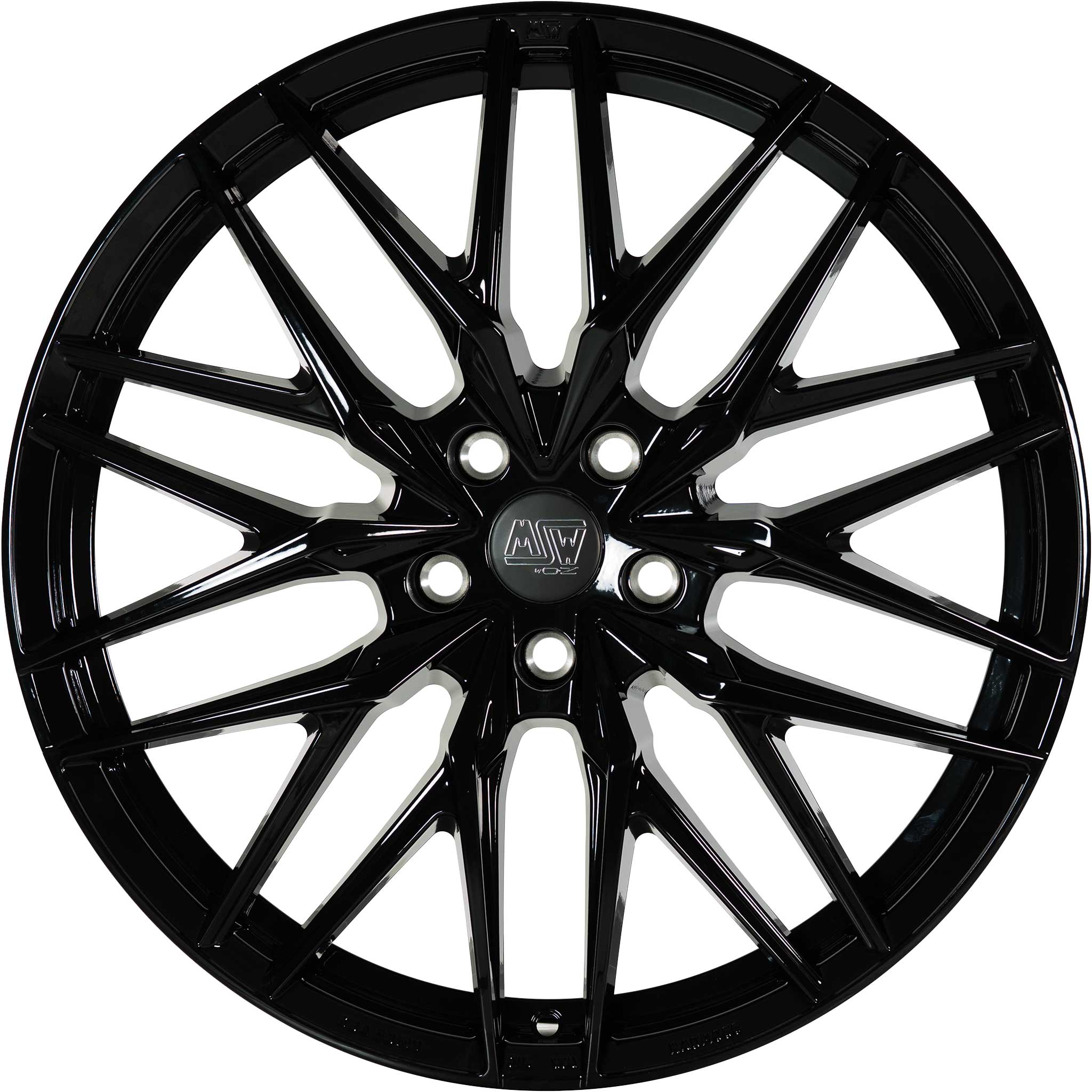 MSW 50 Gloss Black Alloy Wheel Product Image #1
