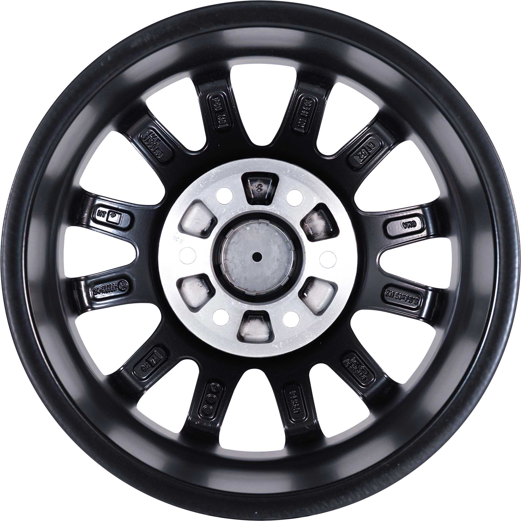 MSW 48 Van 6L Matt Black Alloy Wheel Product Image #3