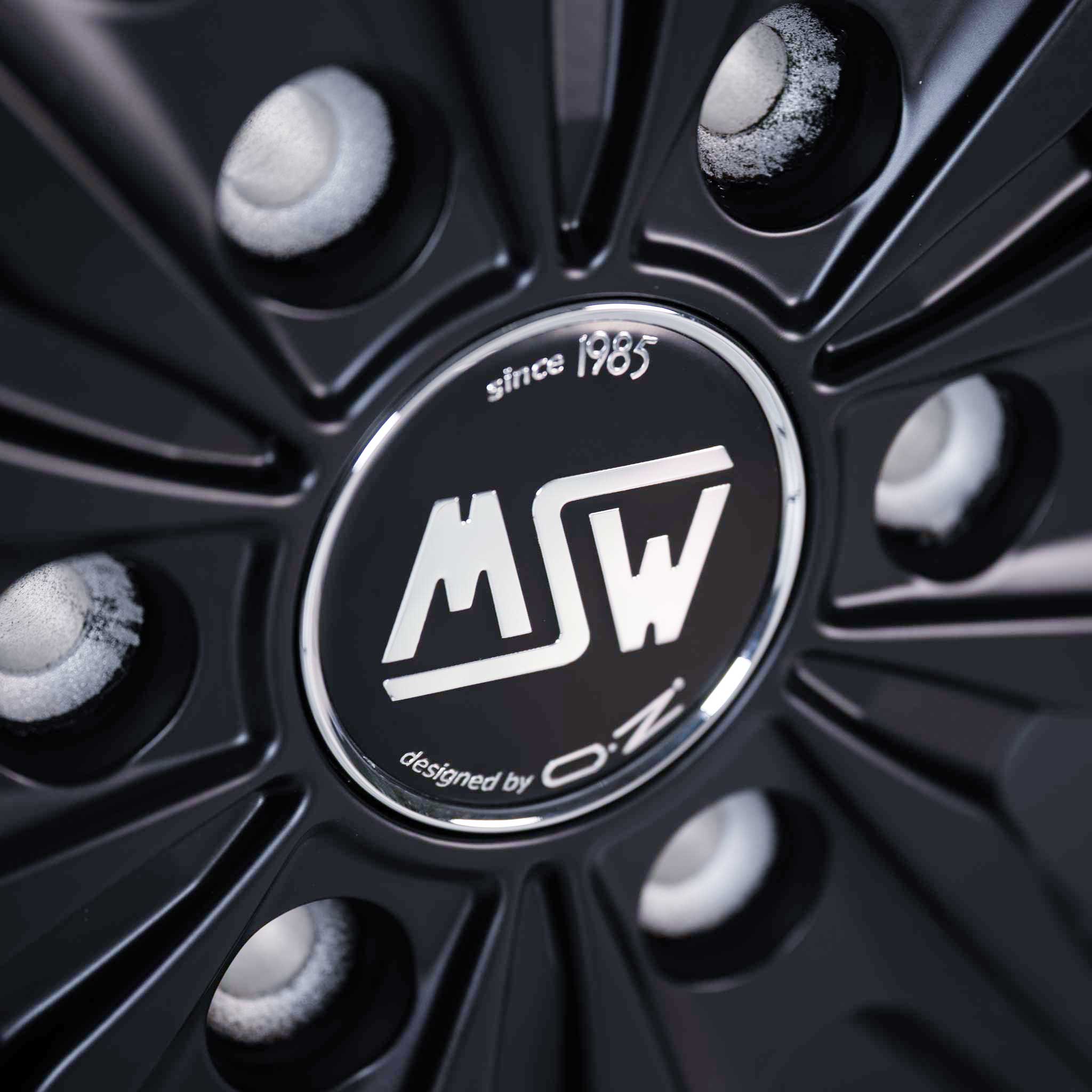 MSW 48 Van 6L Matt Black Alloy Wheel Product Image #4