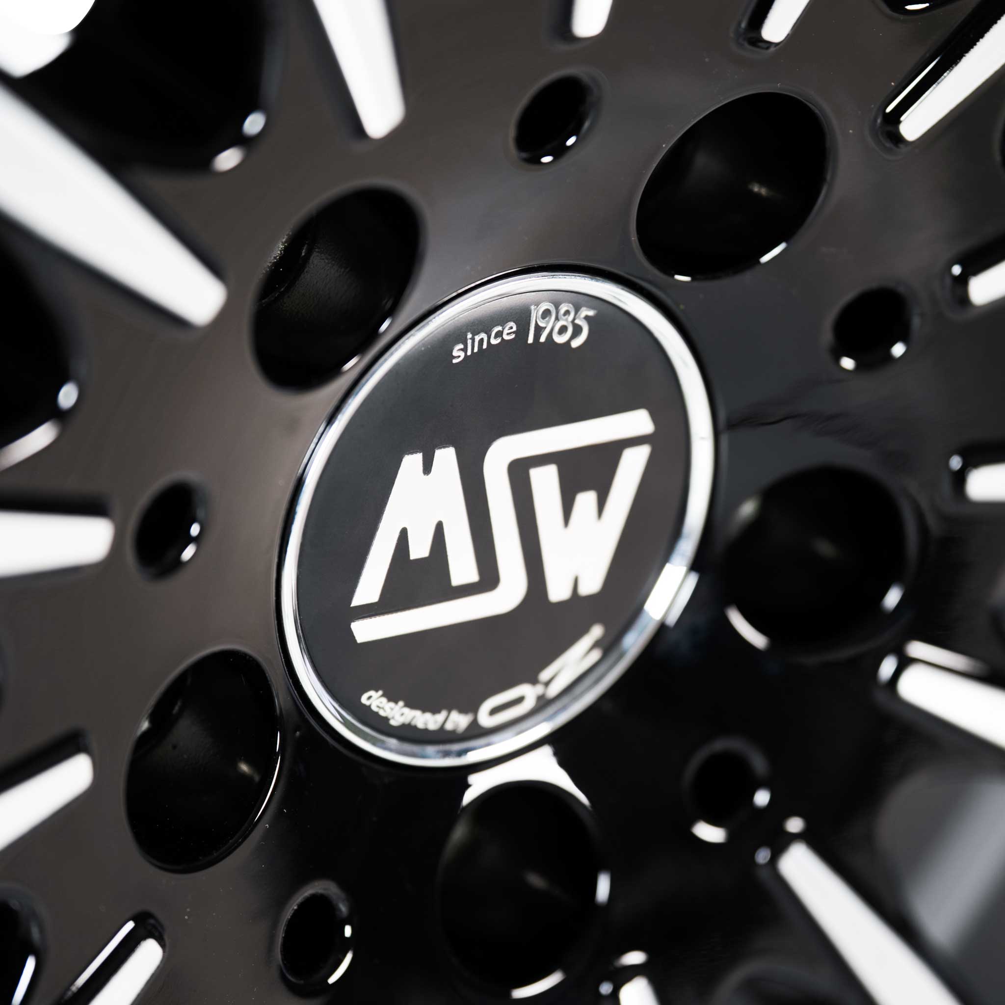 MSW 30 Gloss Black Full Polish Alloy Wheel Product Image #5