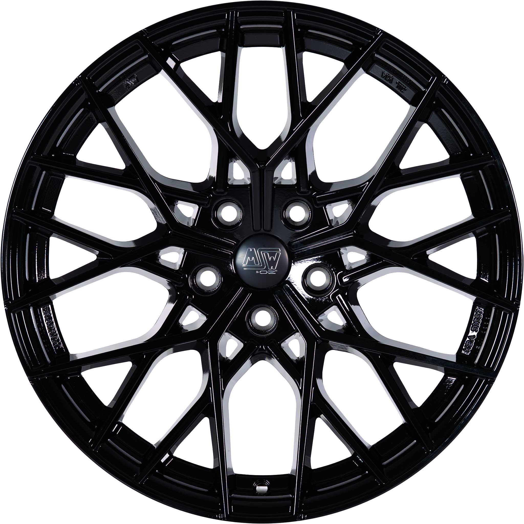 MSW 74 Gloss Black Alloy Wheel Product Image #1