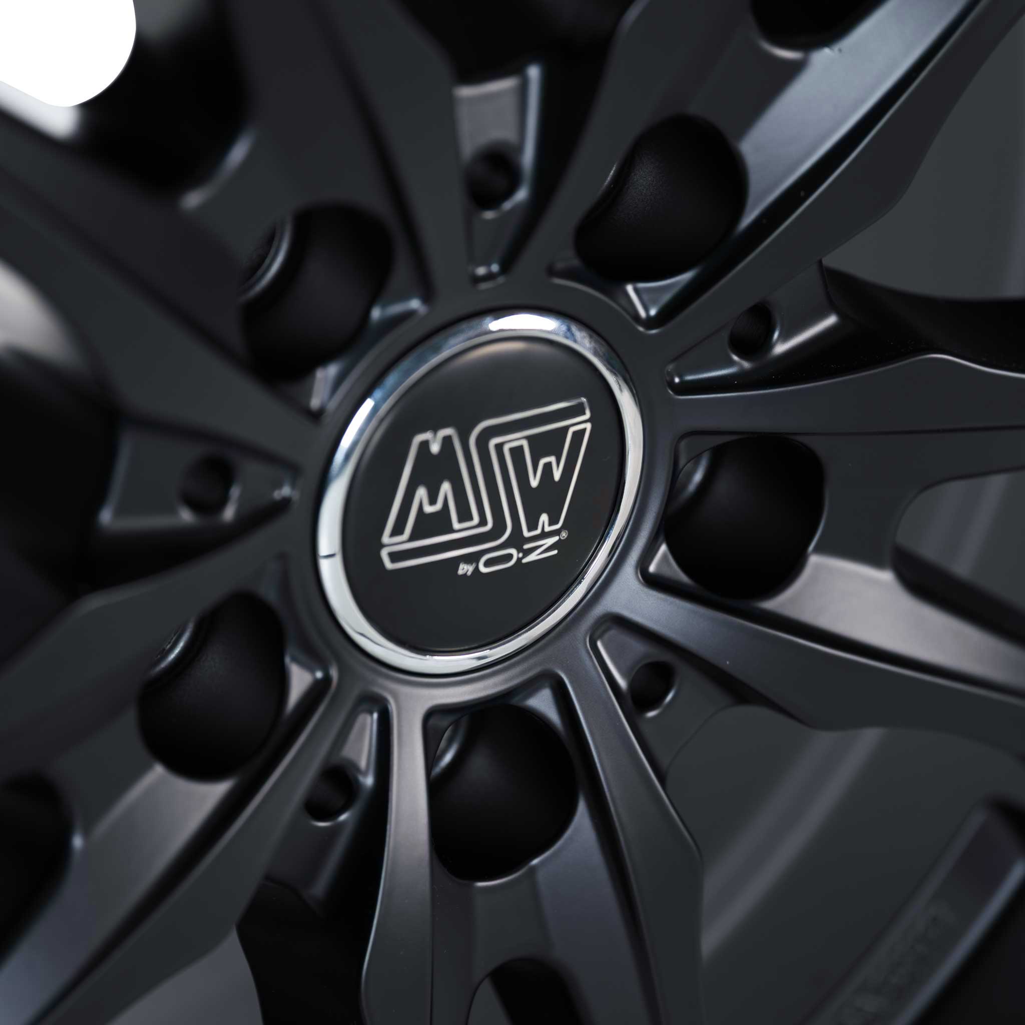 MSW 48 Matt Black Alloy Wheel Product Image #4