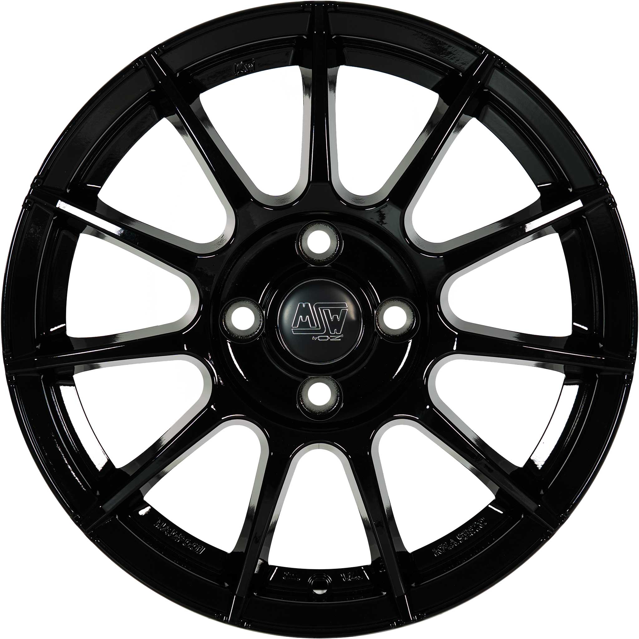 MSW 85 Gloss Black Alloy Wheel Product Image #1
