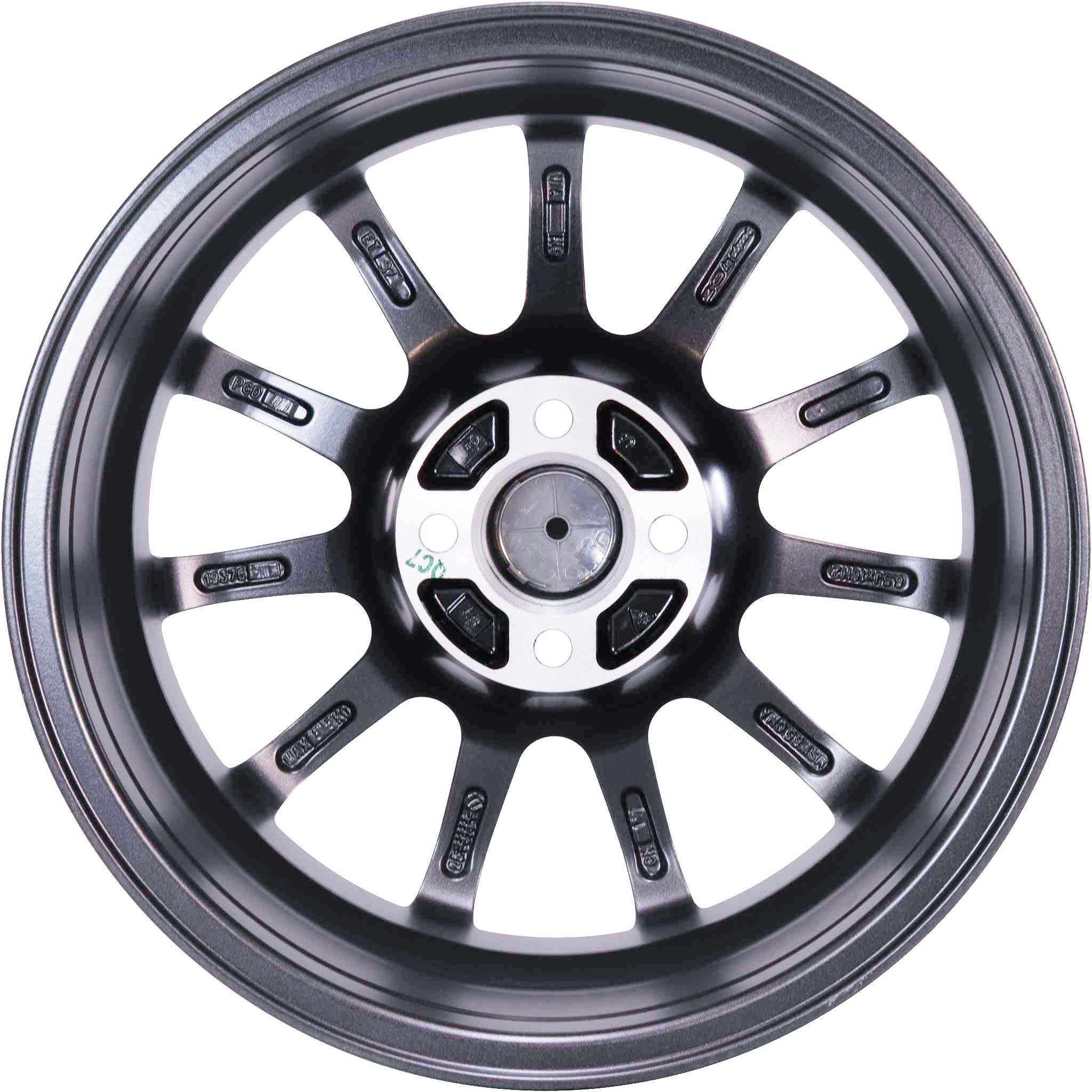 MSW 85 Matt Graphite Alloy Wheel Product Image #3