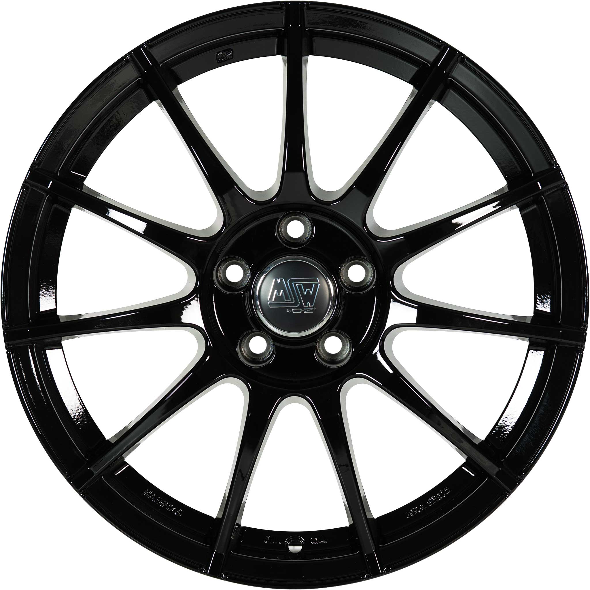 MSW 85 Gloss Black Alloy Wheel Product Image #1