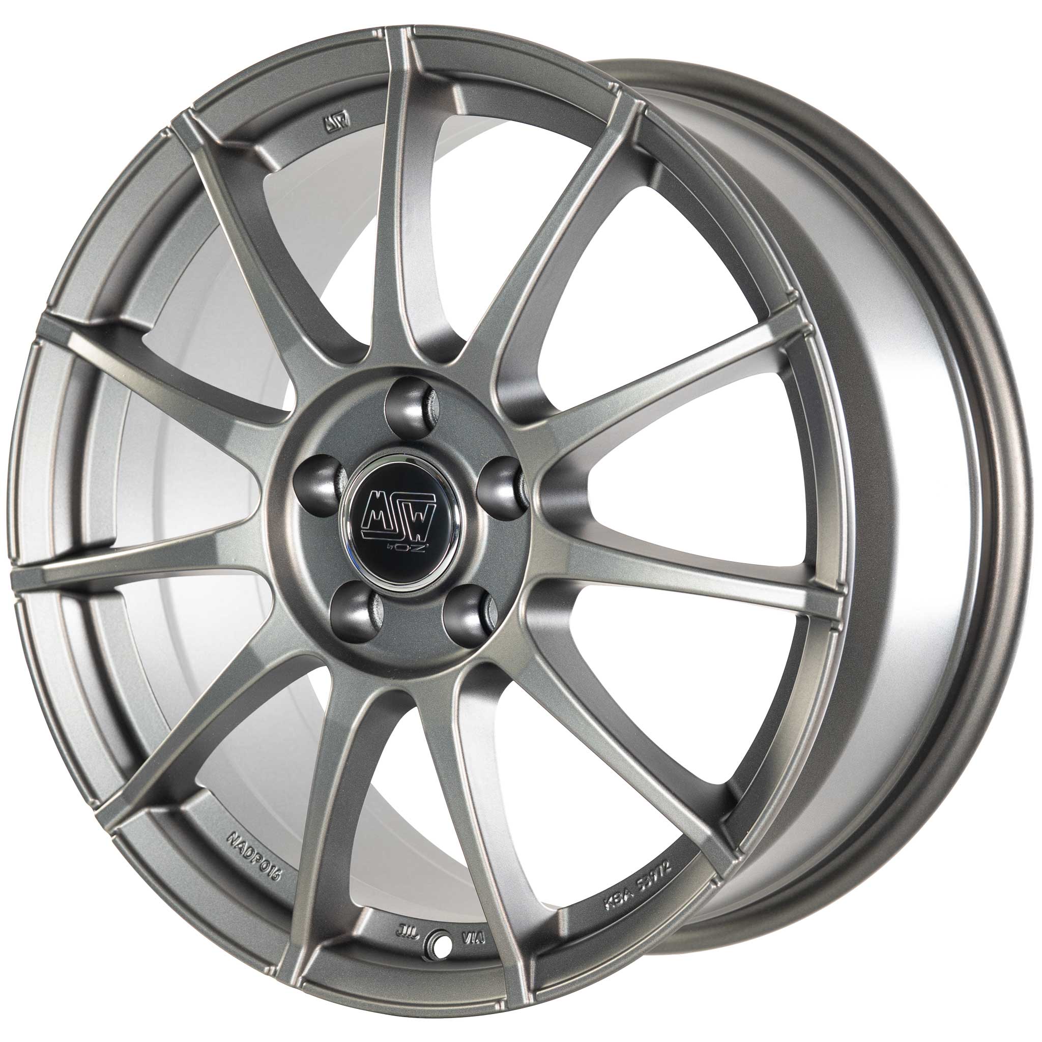 MSW 85 Matt Graphite Alloy Wheel Product Image #2