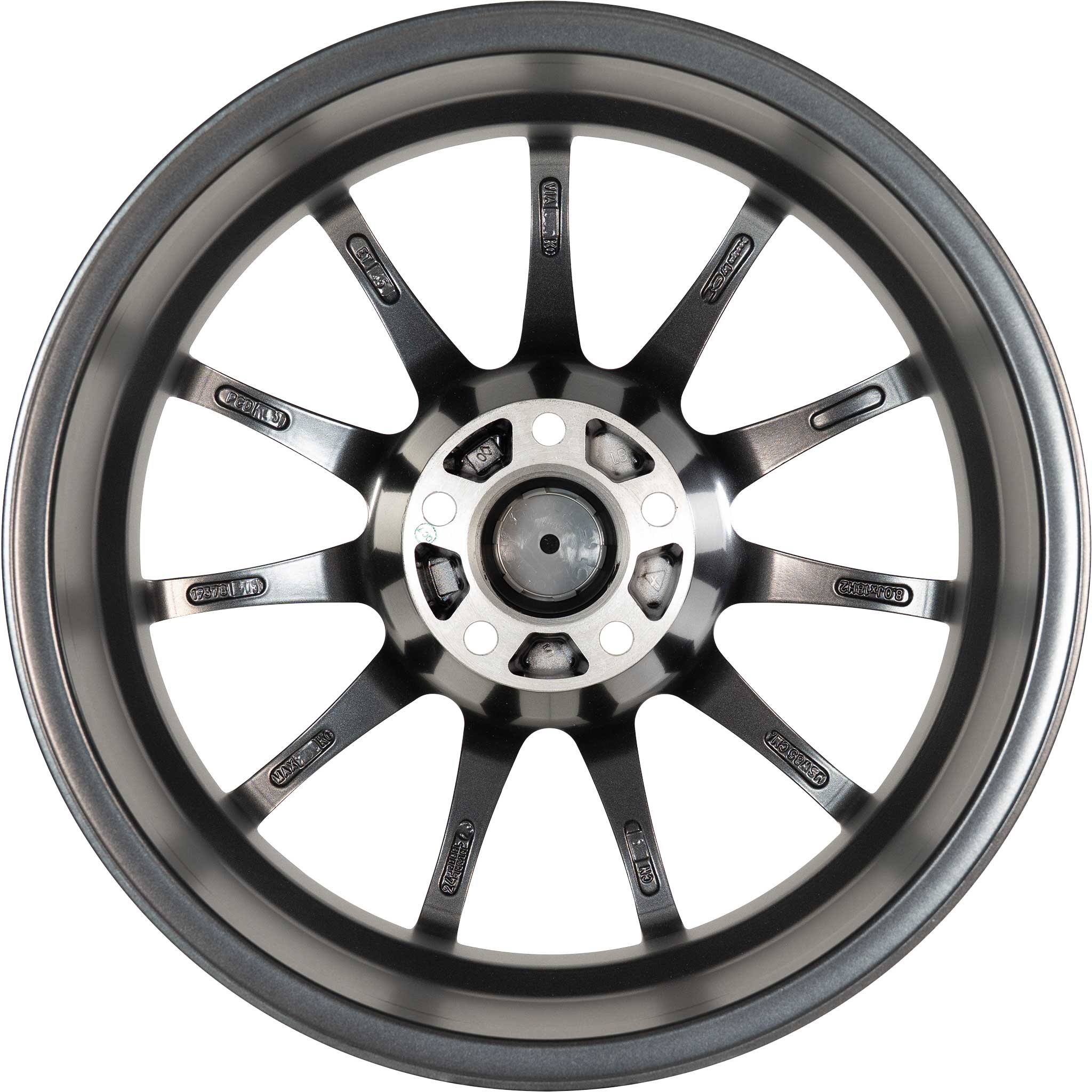 MSW 85 Matt Graphite Alloy Wheel Product Image #3