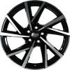MSW 80/5 Gloss Black Full Polish Wheel Img 1