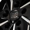 MSW 80/5 Gloss Black Full Polish Wheel Img 3