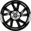 MSW 80/5 Gloss Black Full Polish Wheel Img 3