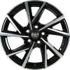MSW 80/5 Gloss Black Full Polish Wheel Img 1