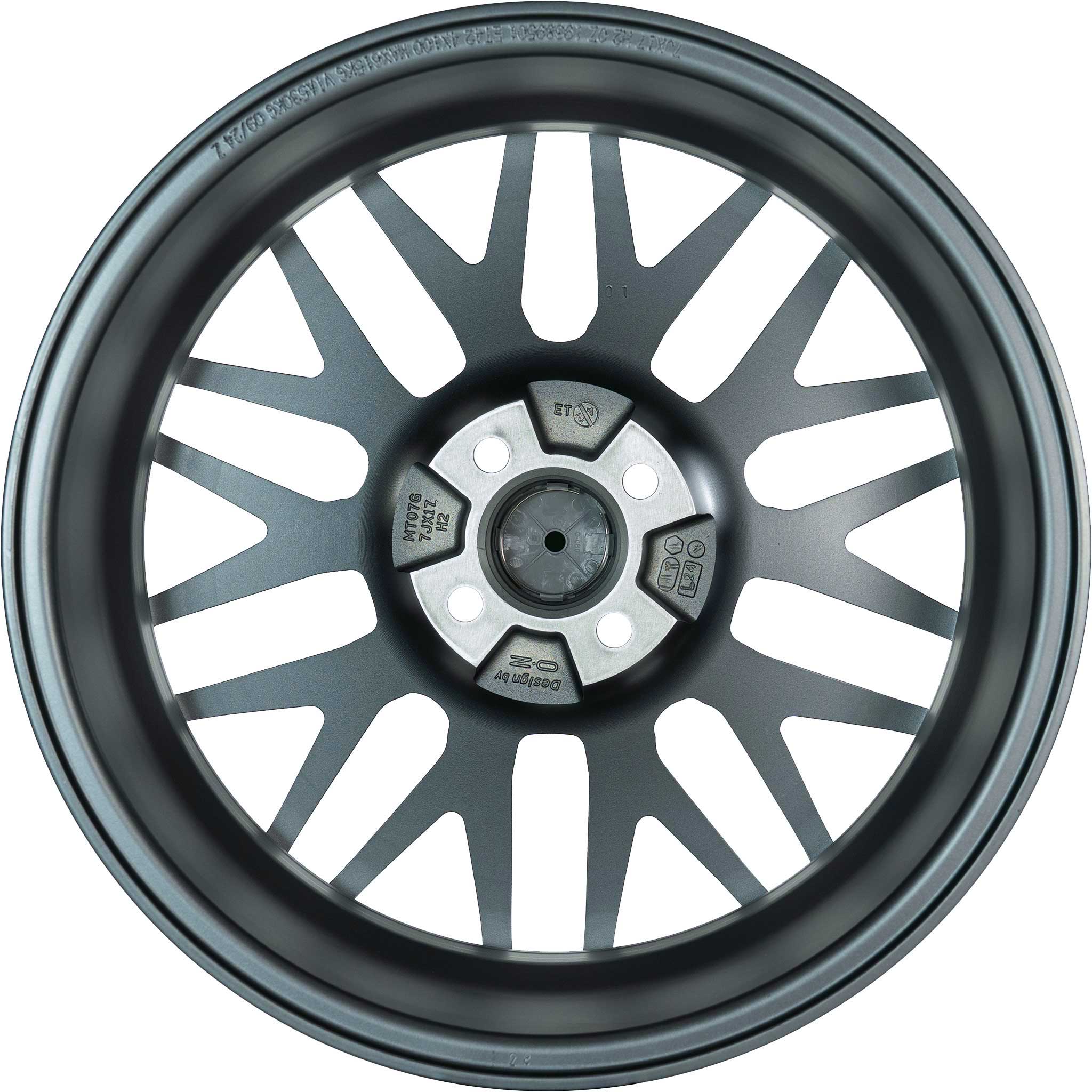 MSW 50/4 Gunmetal Polished Alloy Wheel Product Image #4