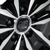 MSW 48 Van Gloss Black Full Polished Wheel Img 5