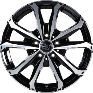 MSW 48 Van Gloss Black Full Polished Alloy Wheel - Sizes 15in, 16in, 17in, 18in